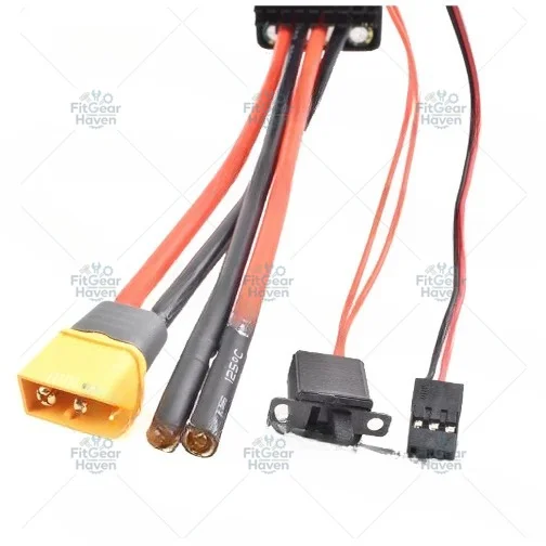 60A/80A/100A/120A Single-way Two-way Brushed ESC Climbing Car Function