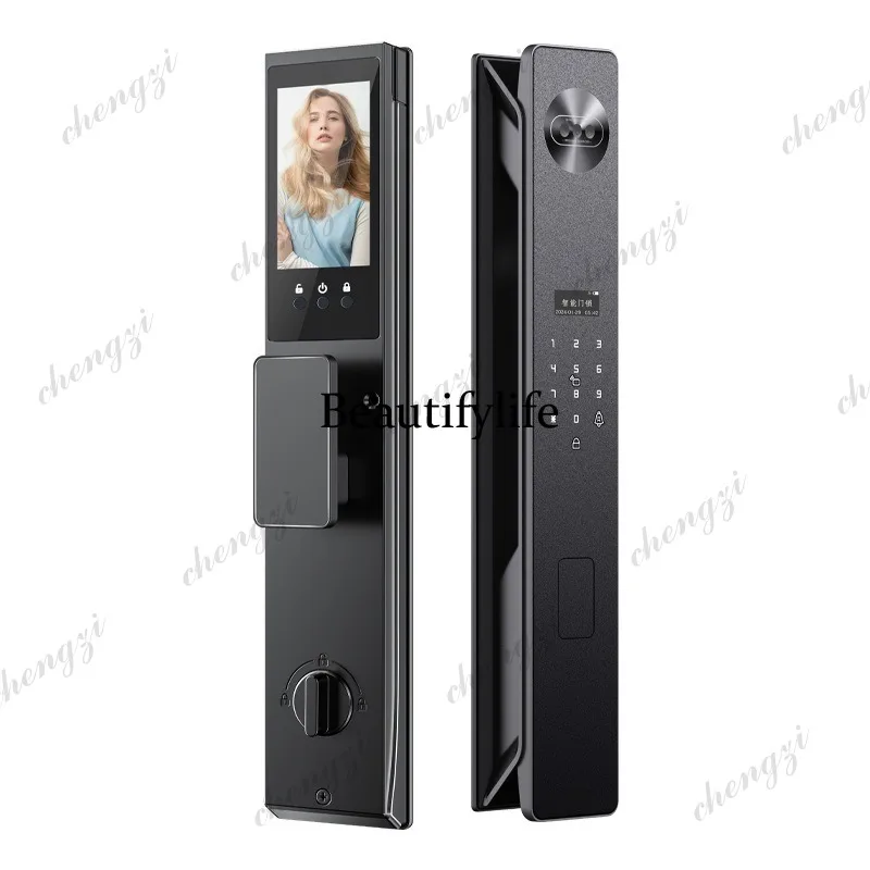 Smart lock Household fingerprint lock Password Home anti-theft door lock Cross-border