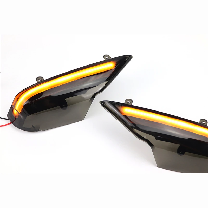 Smoked Lens Side Mirror Sequential Turn Signal Light For Subaru Forester SG, Legacy Outback BL BP 2003-2008, Tribeca B9