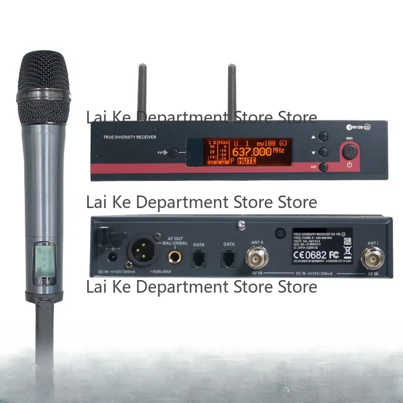 EW100G3 Wireless 835 Microphone Single-Receiver Stage U-Band Mic