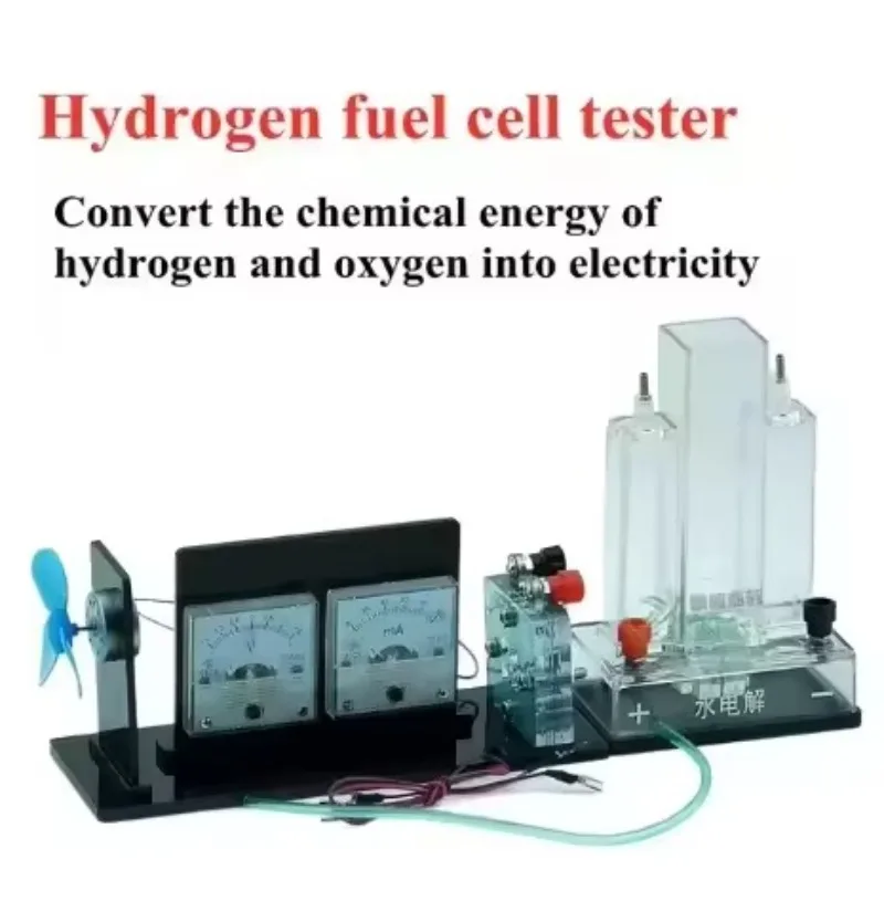 Kit de pile à combustible à hydrogène PEM et électrolyseur d'eau, équipement de laboratoire scientifique pour l'enseignement secondaire de type I