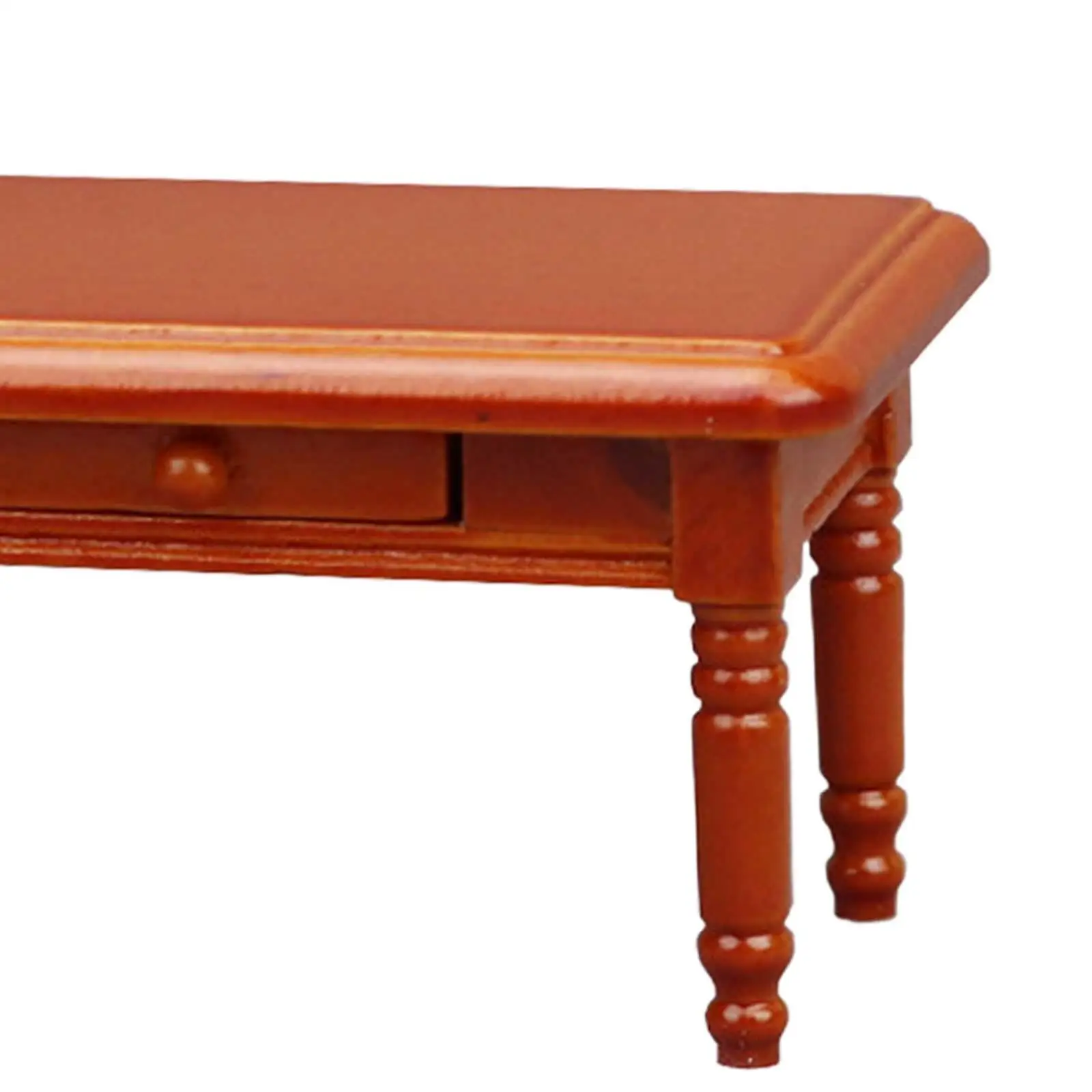 Maison de poupée échelle 1:12, modèle de bureau, accessoires de jeu de simulation, meubles jouets, poupée