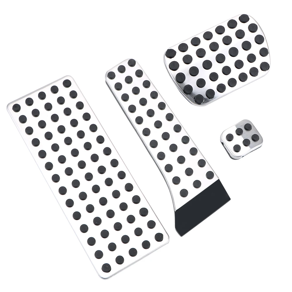 Rest Pedal Pads Accelerator Brake Footrest Pad Car Accessories Stainless Steel for Mercedes Benz C E S GLK SLK CLS SL-Class