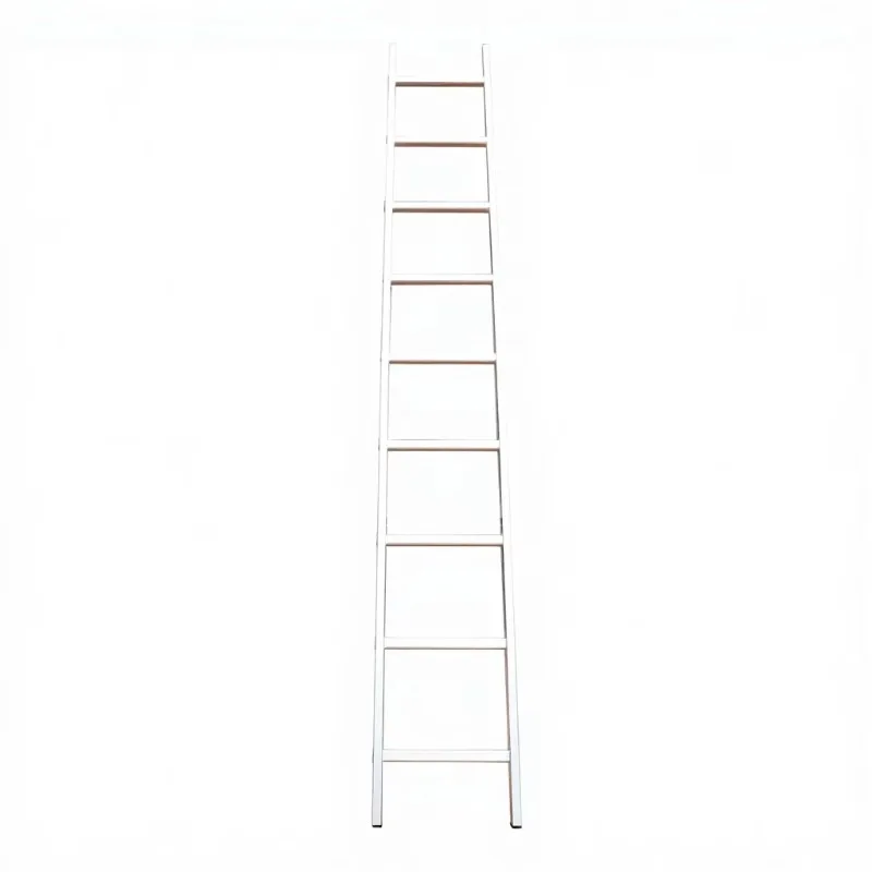 Modern industrial design aluminum single straight telescopic scaffolding ladder