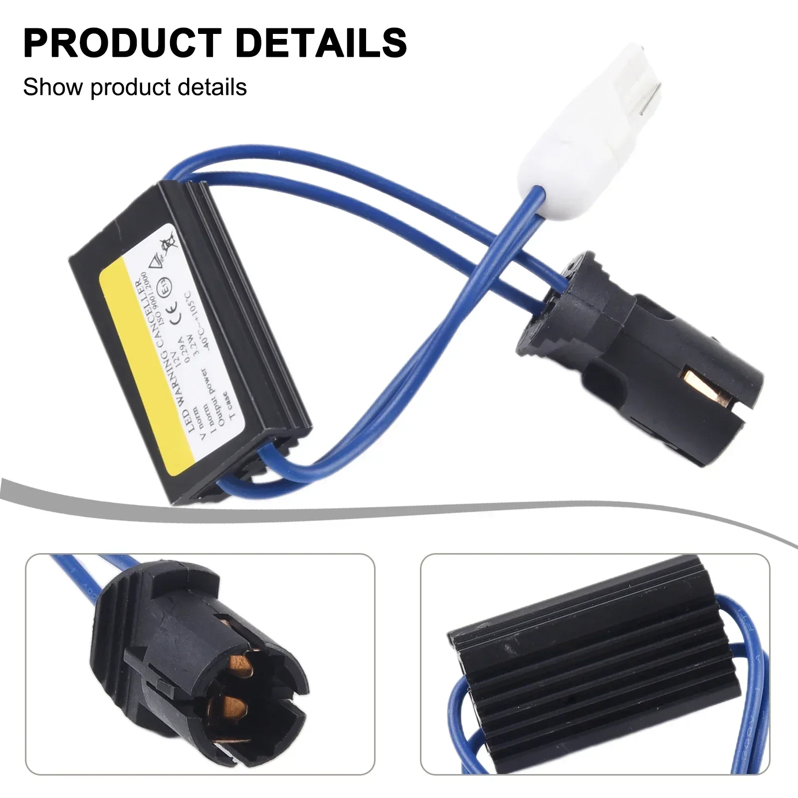 

For T10 194 168 LED Decoder Turn Signal CANBUS Error Free Load Resistor Canceller Suitable For Most Car Lights Car Accessories