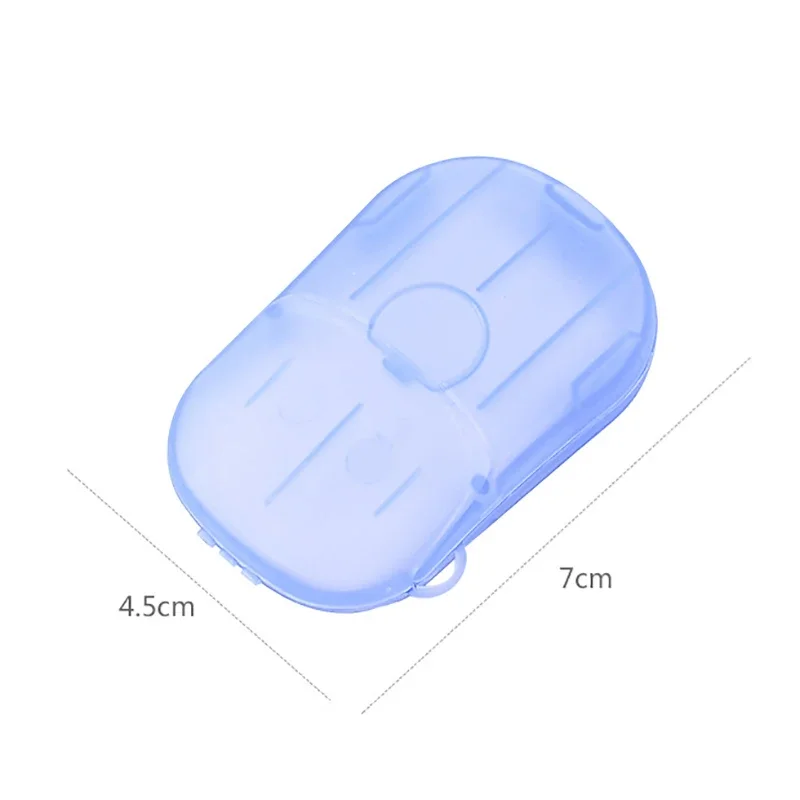 Portable Bathroom Soap Slices Bath Hand Washing Slice Sheets Outdoor Travel Scented Foaming Soap Paper Bath Clean Soap Tablets