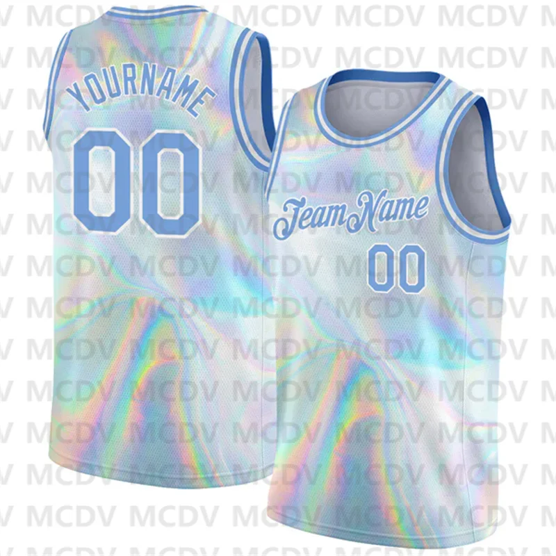 Custom Red White 3D Pattern Design Rainbow For Pride Month Love Is Love LGBT Authentic Basketball Jersey