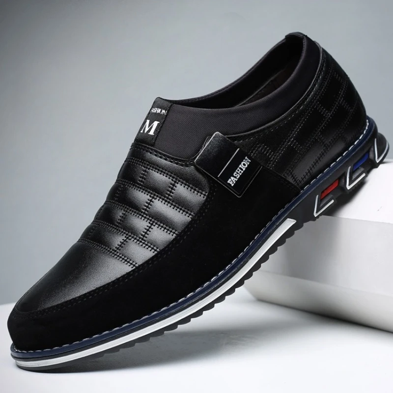 

Размер 38-48, повседневная обувь, лоферы для мужчин, повседневные деловые мужские роскошные лоферы, кроссовки из искусственной кожи, офисная обувь для мужчин