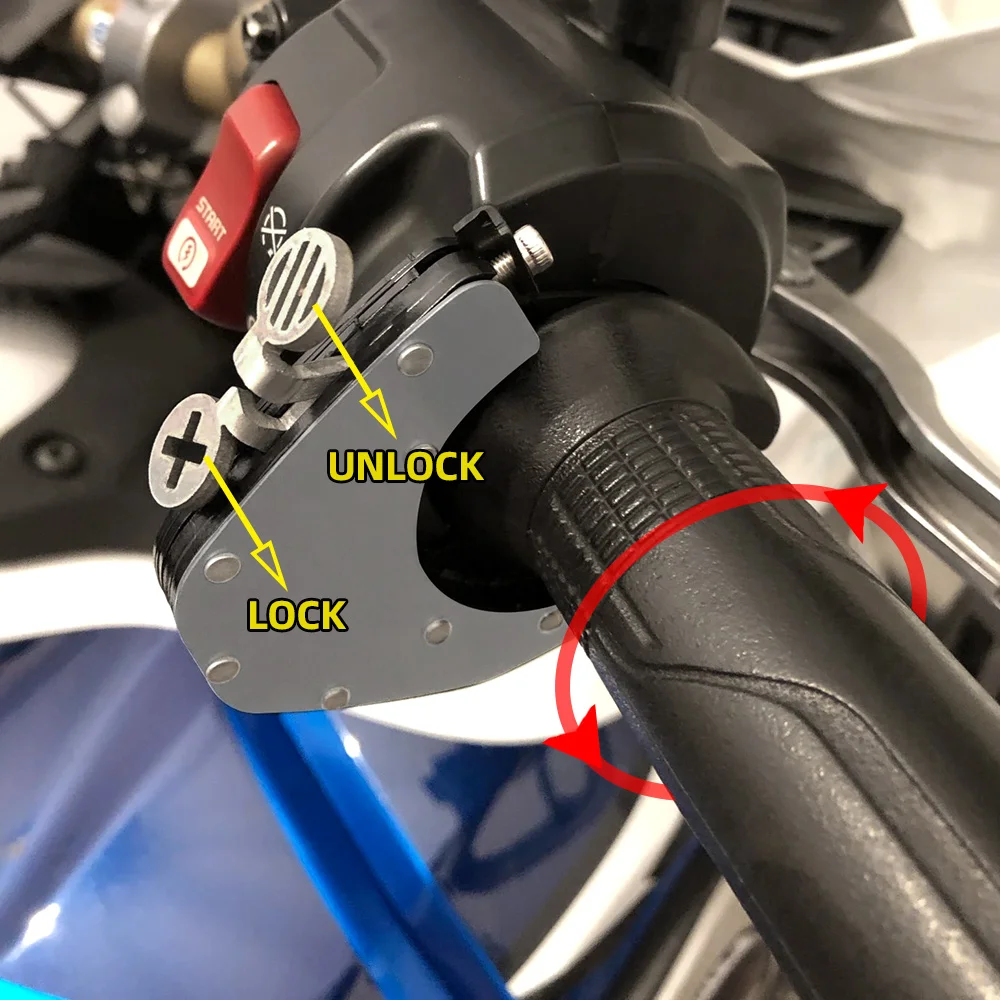 Untuk Honda CRF300L CRF300 L RALLY CRF250L CRF250 RALLY aksesori sepeda motor Cruise Control Handlebar Throttle Lock Assistant