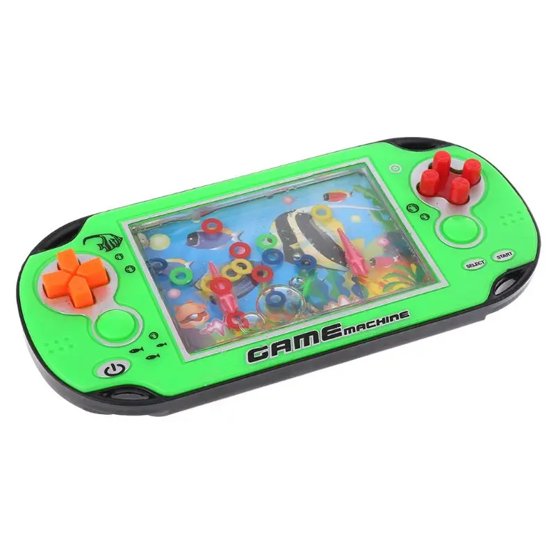 573A เครื่องแหวนน้ำ Nostalgic วัยเด็ก Retro ของเล่นเกมเครื่อง Circling Machine