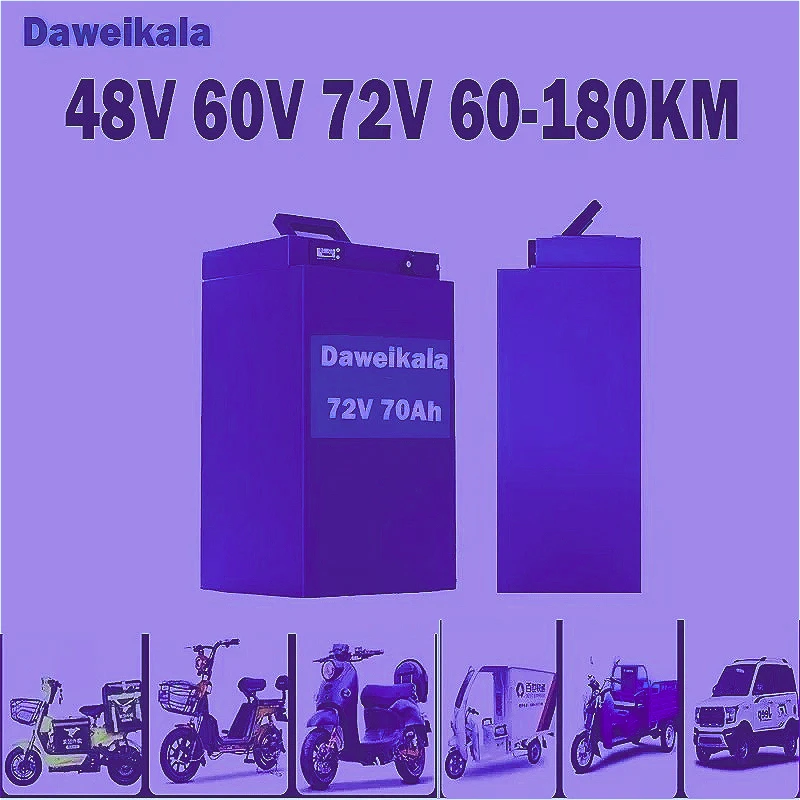 

48V/60V/72V lithium iron phosphate battery/overcharge and over discharge protection/8-year lifespan/motorcycle/tricycle