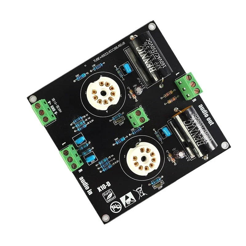Dual 12-30V Power Supply Music Ball Buffer Front-stage Fax Kit, Warm Sound
