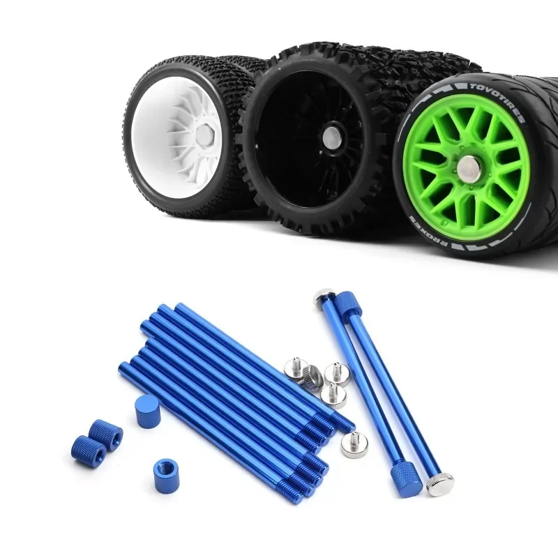 

1/7 1/8 17mm Hex Wheel Tires Storage Rod for ARRMA Trxs Redcat Team Losi Kyosho VRX HPI WR8 HSP Hobao 1/7 1/8 RC Car