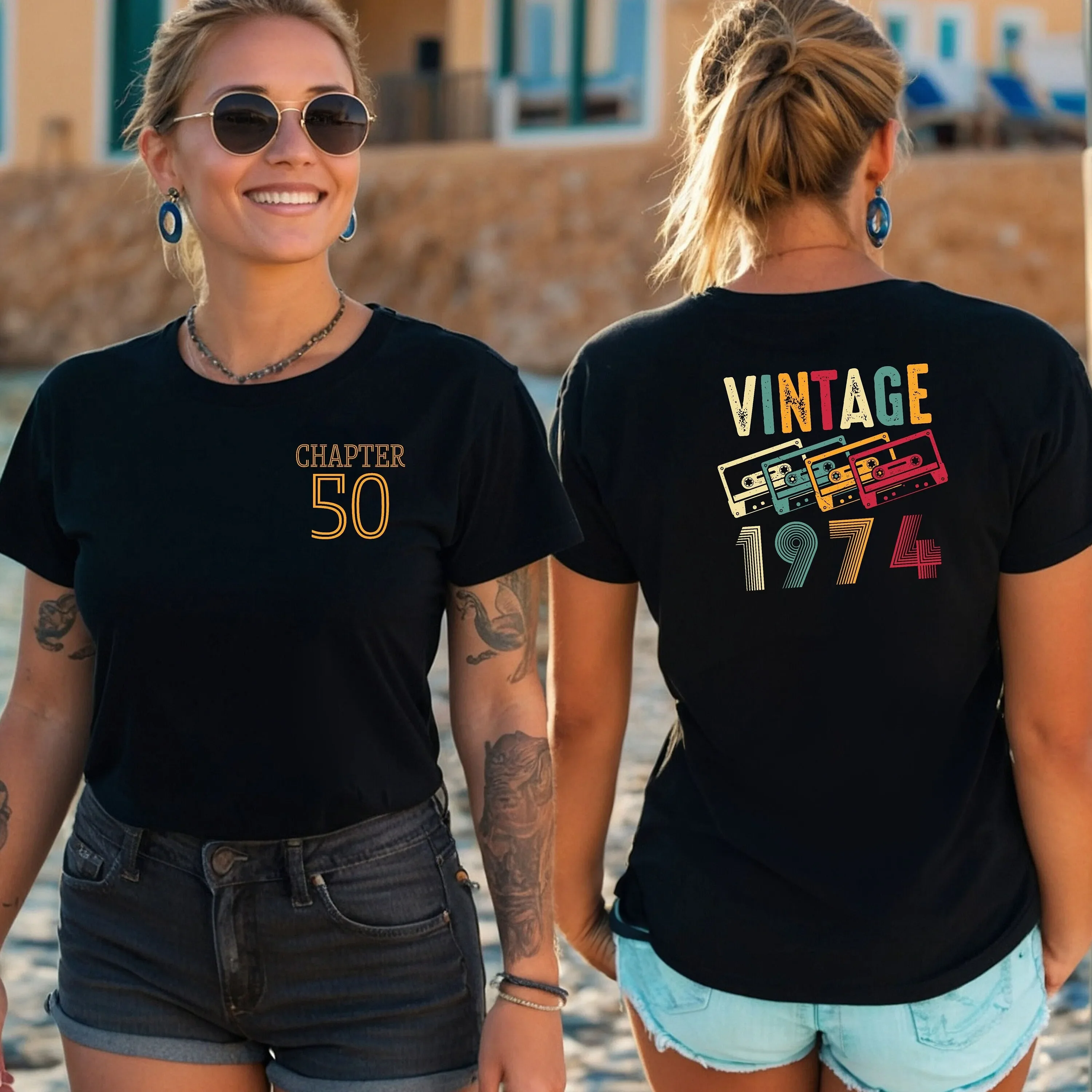 Vintage 1974 T Shirt 50Th Birthday Turning 49 Born In Party Classic