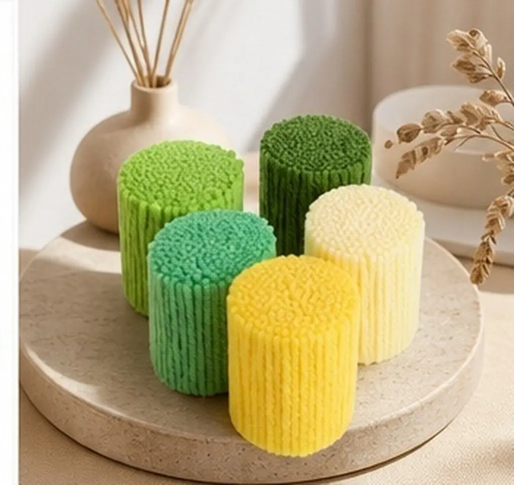 7Pcs Colorful Latch Hook Rug Yarn Precut Acrylic Yarn Kit for DIY Home Decor Crafting Vibrant Textured 3D Ball Design