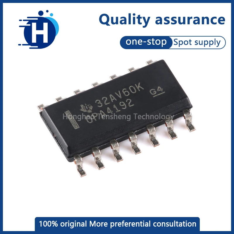 

OPA4192IDR OPA4192 chip SOIC-14 operational amplifier IC is brand new and original