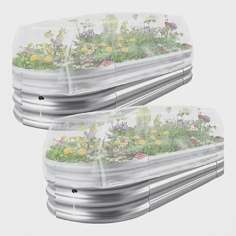 For Raised Garden Beds Garden Netting 130*50*70cm Enhanced Plant Growth Environment Plant Cover Compact Storage