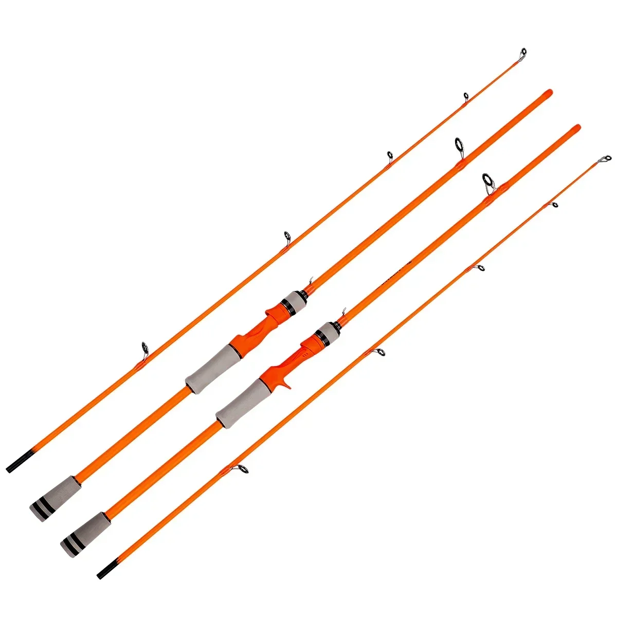 PAZA Spinning Casting Fishing 2 Sections Rod M Power For Freshwater Fishing Pole