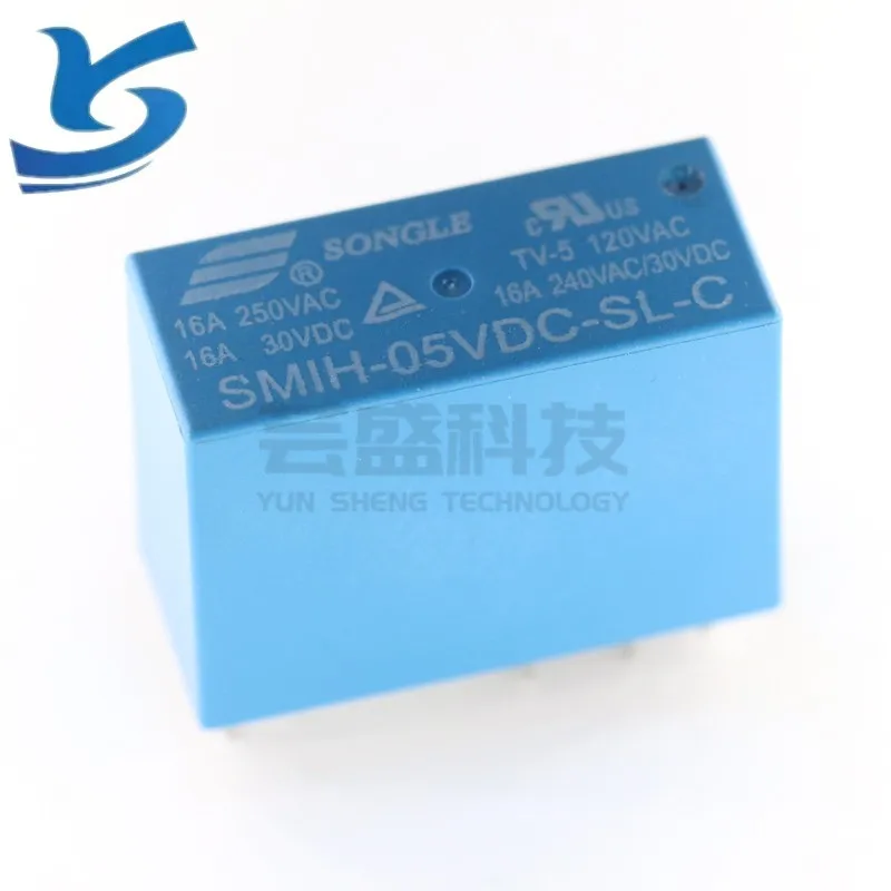 smih-05vdc-sl-c relay 5V 12V 24V Original New AC/DC POWER DIP 4-pin 5-pin In stock