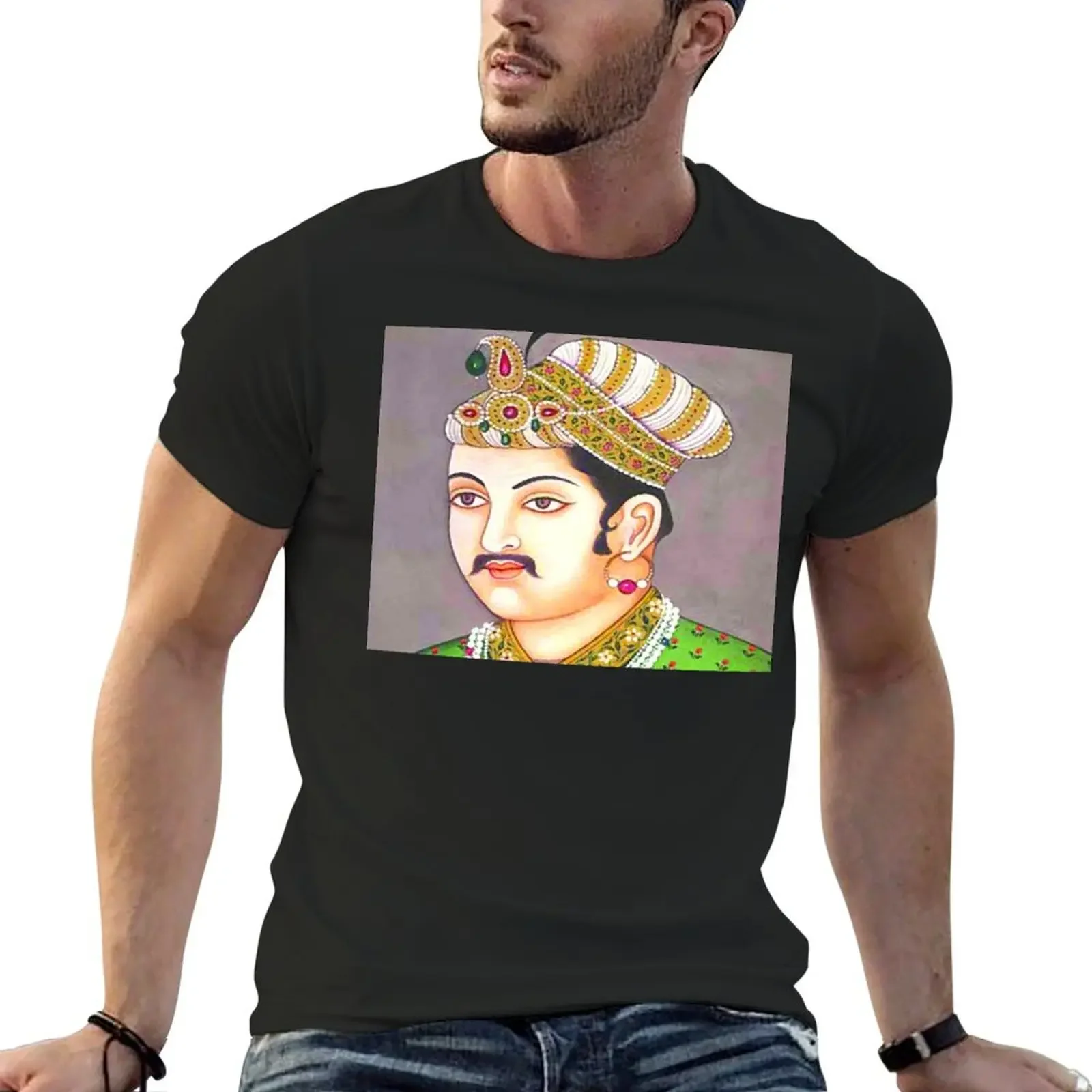 Akbar the Great T-shirt summer clothes shirts graphic tees Men's t-shirt