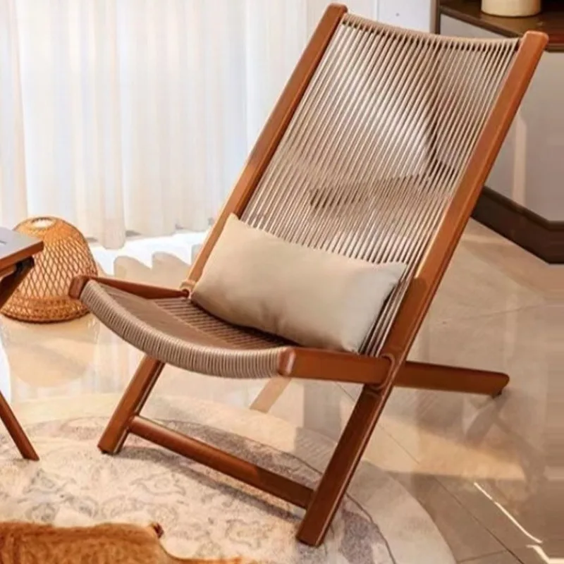 

Garden Outdoor Relaxing Chair Lightweight Portable Folding Lounger Recliner Beach Chair Tourist Nature Hike Camping Hiking