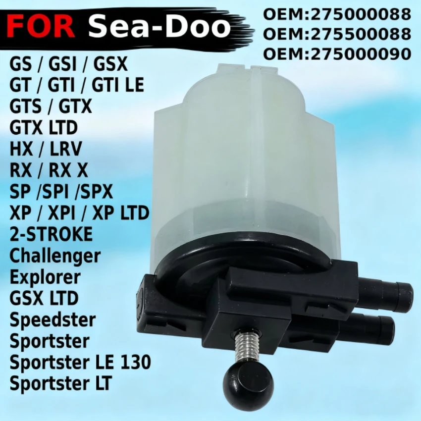 Fuel Filter 879884T Fit for Mercury 4-strokes Outboard 30HP F30 35HP F35 40HP F40 50HP F50 60HP F60 1C109093 1C456299 35-879884T