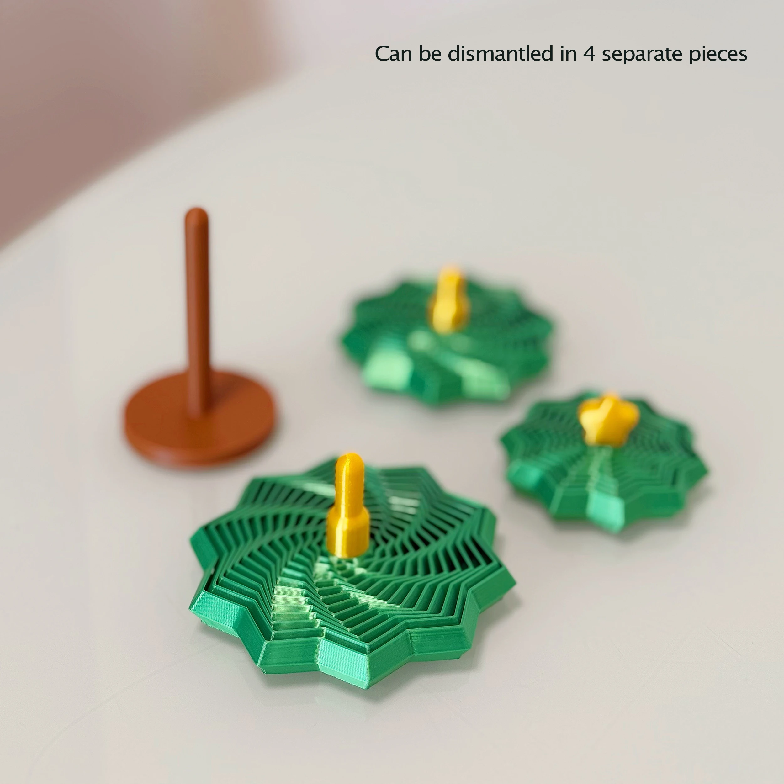 Keebox Christmas Tree House Desk Decoration Christmas Gift For Keyboard Decoration 3D Printing Toys Ornament