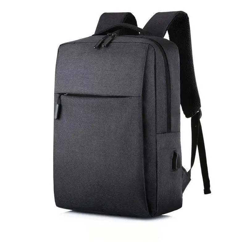 Homefish 15.6-Inch Men's Nylon Laptop Backpack USB Charging Waterproof School Travel Computer Rucksack for Business Commute