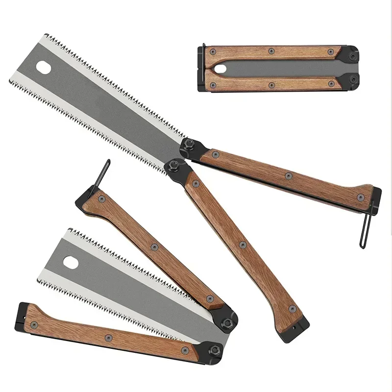 Sierra plegable SK5 de bolsillo de acero, sierra japonesa para jardín, herramienta de corte al ras para carpintería, poda, Camping, sierra manual