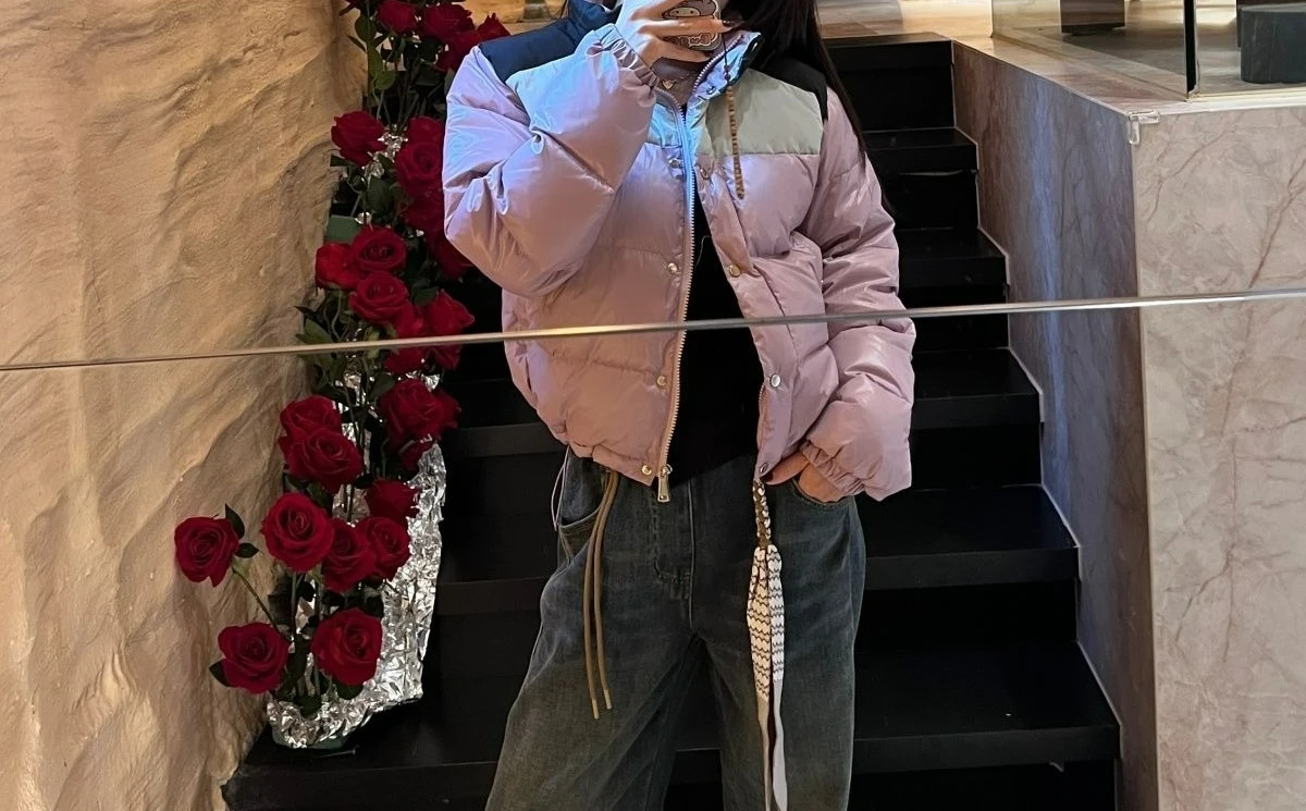 سترة أسفل 2025 معطف جديد بطة أسفل الموضة قصيرة الوقوف طوق دافئ وسميك شتاء شاب #6