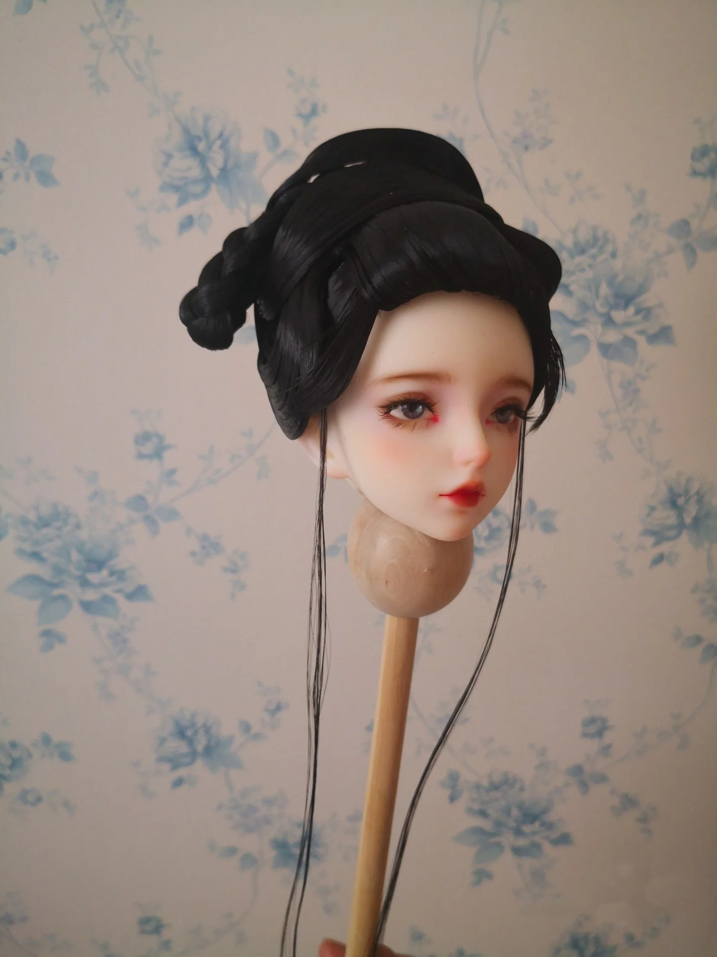 1/4 1/3 Scale BJD Wigs Ancient Costume Chinese Hanfu Vintage Hair Fairy Wig For MSD SD13 Girl SSDF Uncle Doll Accessories A1482