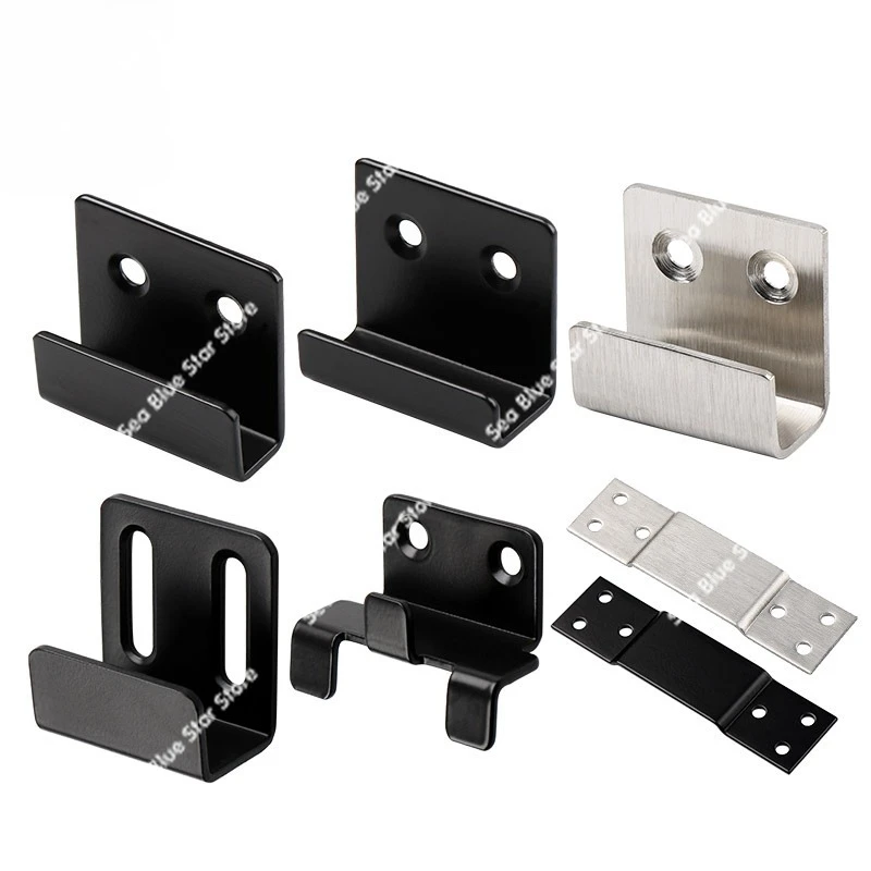 Stainless steel tile hanging code, black movable buckle hanging code, display rack steel hook buckle hardware