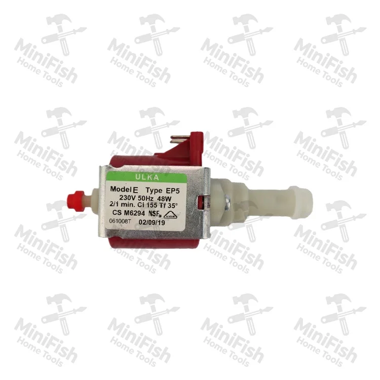

Suitable for ULKA EP5 Electromagnetic Pump, Nestlé Coffee Machine Water Pump 48W 15bar Vibration Pump, Voltage: 230