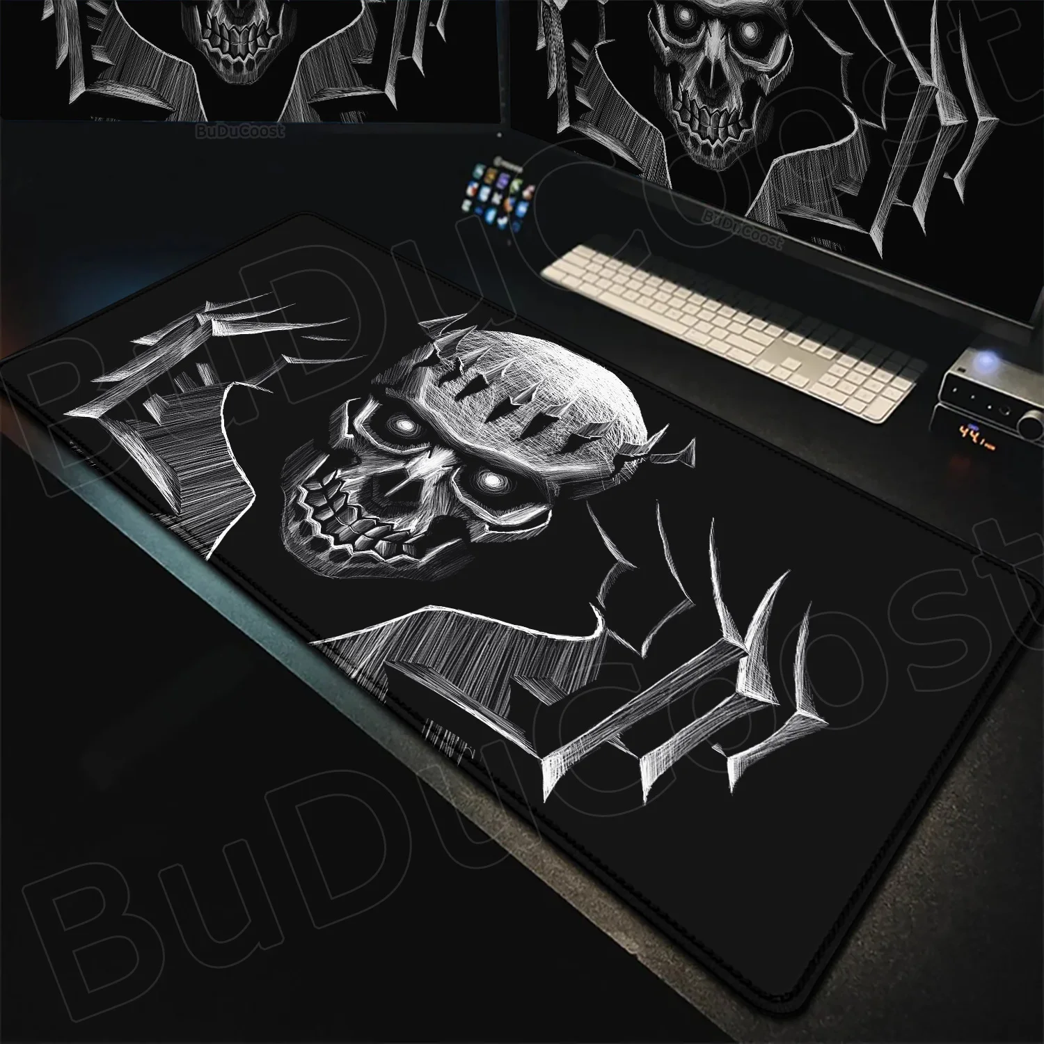 

New HD Gaming Accessories Varmilo Keyboard Computer Mousepad CS GO LOL Mouse Pad Berserk Guts Anime Gamer 900X400mm XXL Desk Mat