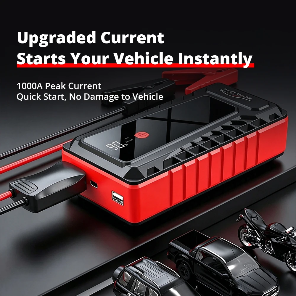 4000A High-power Automobile Em - Portable Jump Starter 4000A recension och pris