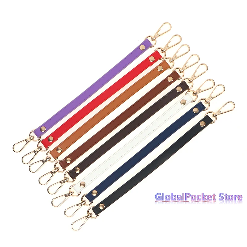 28Cm Pu Leather Handbag Handle For Women Short Bag Strap Replaceable Shoulder Strap Bag Belt Handle Fashion Bag Accessories view 6