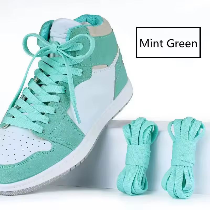 1 pair flat shoes Solid color shoelaces Canvas shoes sports and leisure shoelaces length 100/120/140/160/180cm Shoe accessories - Image 15