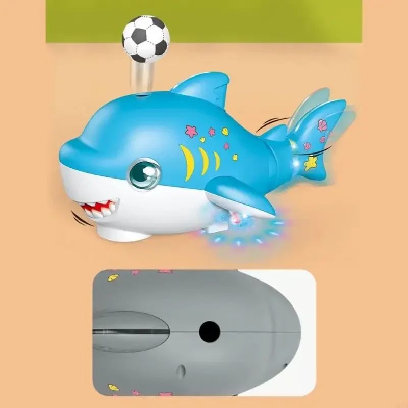 ไฟฟ้าเป่า Ball Shark รุ่นรถหุ่นยนต์ Swing Tail สัตว์เลี้ยงอิเล็กทรอนิกส์ Interactive Entertainment ของเล่นสําหรับเด็กทารกของขวัญเด็ก