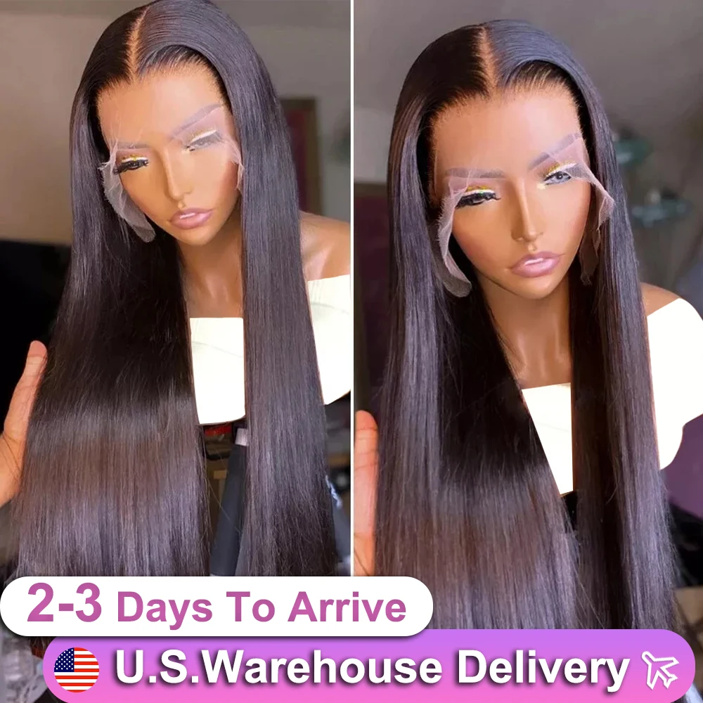 

13x4 Bone Straight Lace Front Wig 13x6 Hd Transparent Brazilian 30 40 Inch Human Hair Wigs For Black Women 360 Lace Frontal Wig