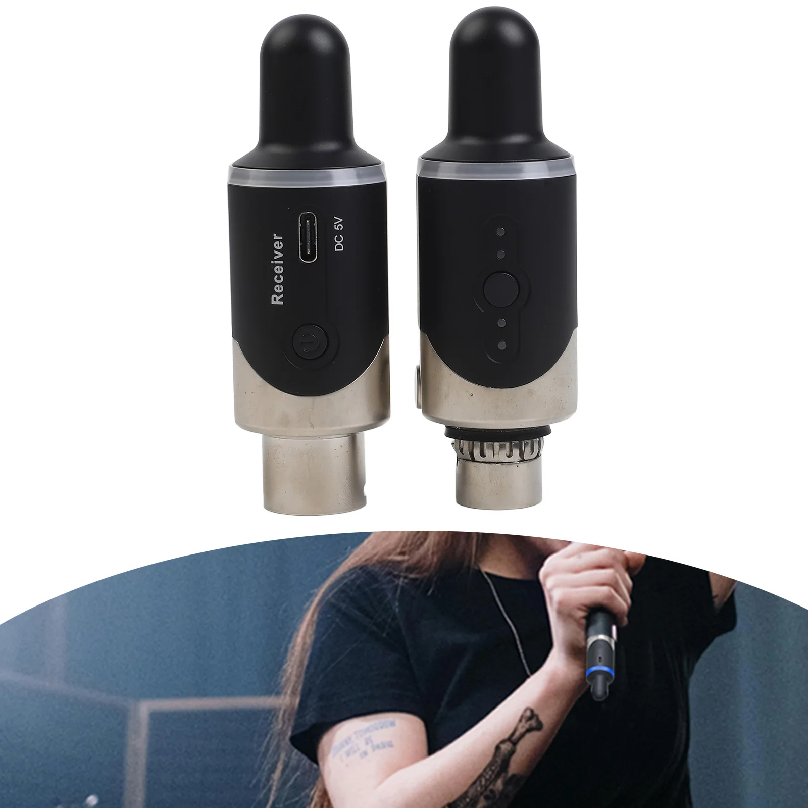 

Large Venues As Picture Shown UHF Wireless Transmitter Audio Converter Audio Converter Versatile Connectivity Options