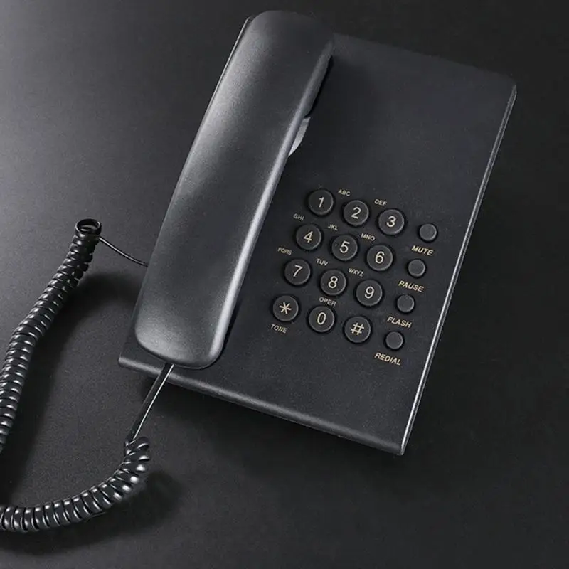 31BA KX-TSB670 Wall Phone with Redial and Flash Features Fixed Landline Hotel Phones