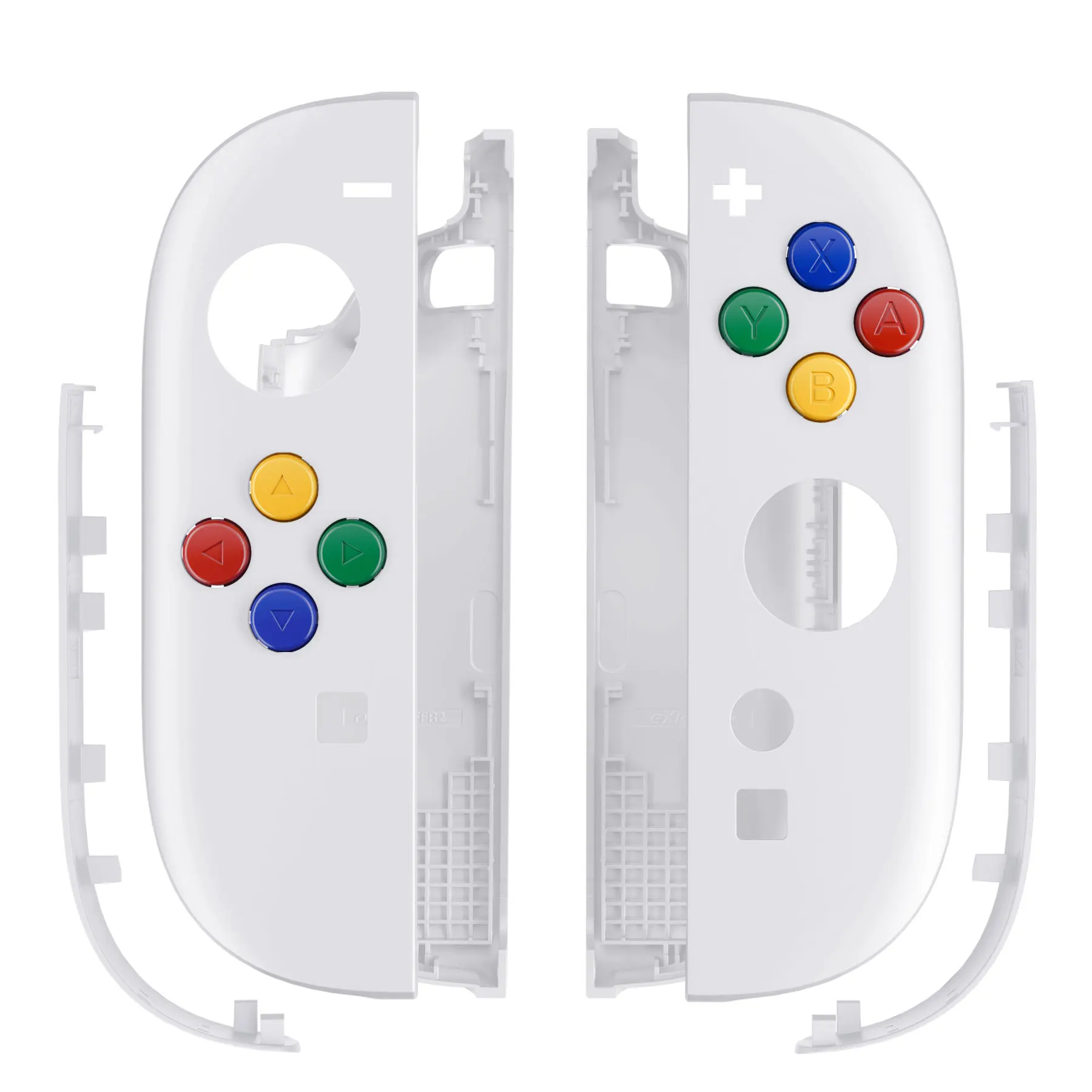 eXtremeRate for Joycon 2 DIY Replacement Shell Buttons, Case & Decorative Strips & Tools for Nintendo Switch 2 - Essence Version 3