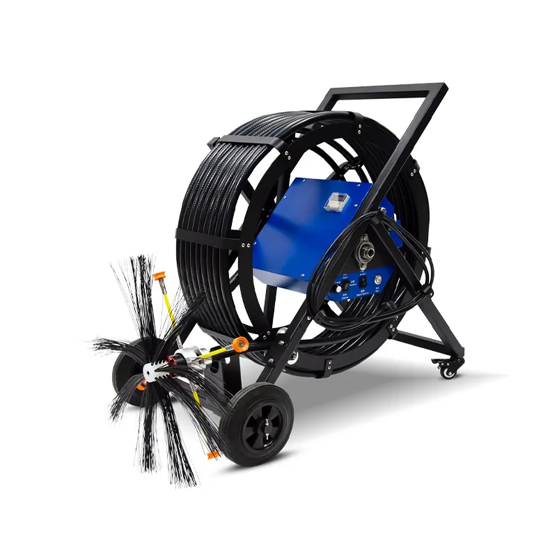 

Kuaitong KT-928 Air duct cleaning flexible shaft machine Central air conditioning cleaning equipment Pipe cleaning machine