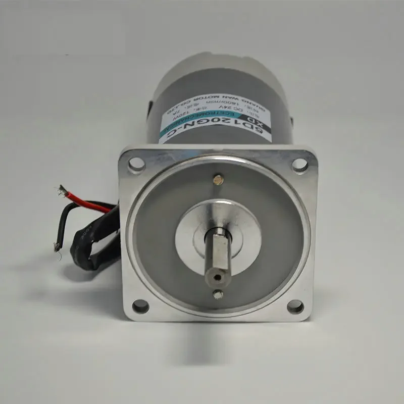 

DC12V / 24V 120W 1800rpm XD-5D120GN-CC DC Permanent Magnet Motor Speed Control Motor Reversing Equipment DIY Accessories