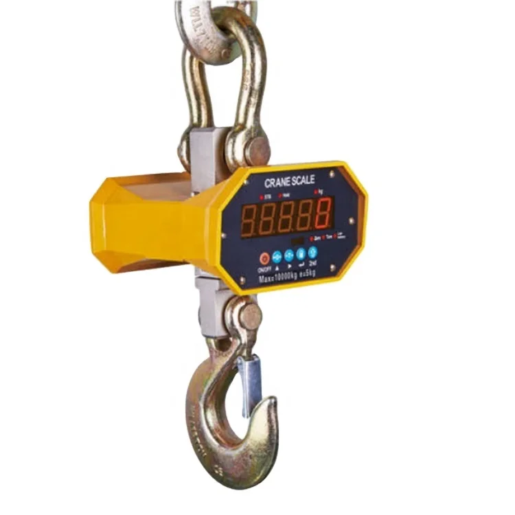 Locosc Electronic OCS heavy duty Crane Hook Scale with LCD LED Display 10t 15t