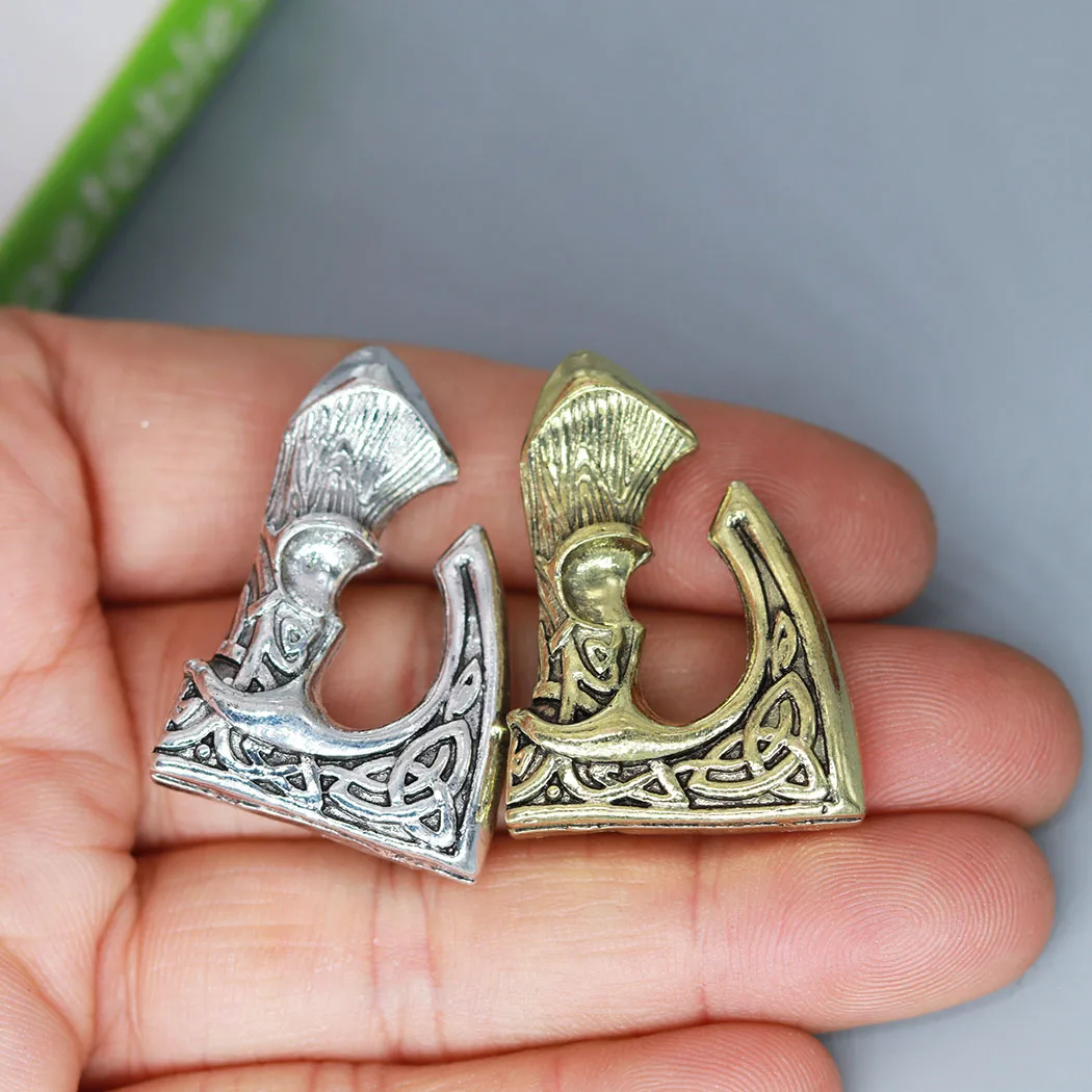 3Pcs/lot Axe Perun's Axe Slavic Viking Charm Pendant For DIY Necklace Earrings Handmade Jewelry Making