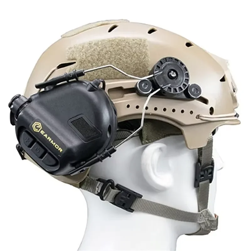 Earmor Universal ARC Fast Helmet Adapter Tactical Headset Brackets Compatible with M31 M32 Series And Most Overhead Headsets