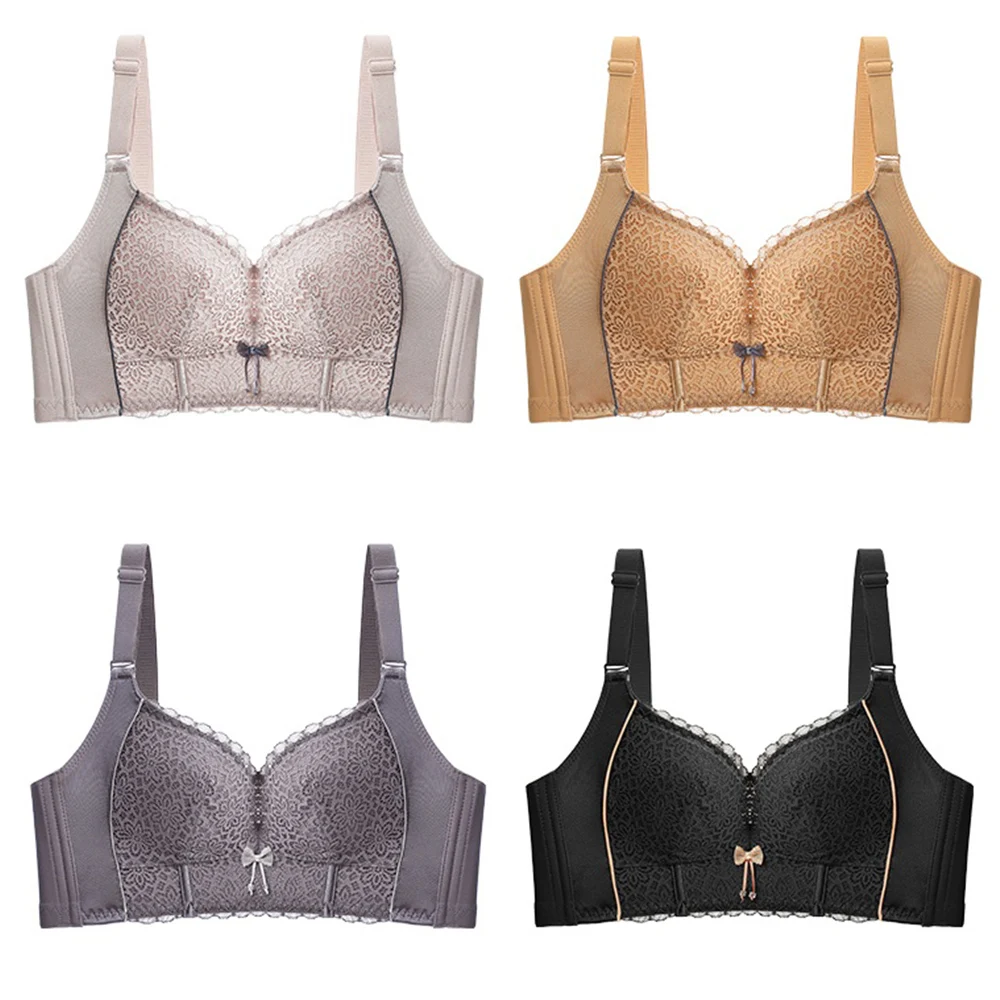 Push up Bra for Woman Sexy Plus size Brassiere AB Cup Wireless  Padded Bras Comfortable Underwear