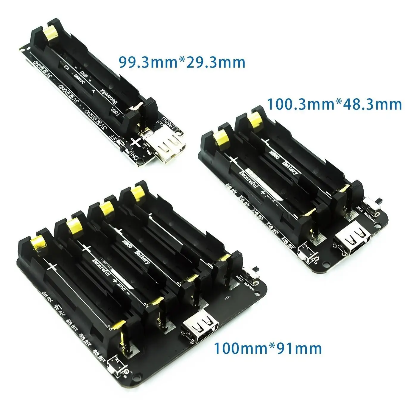 Two Voltage 18650 Lithium Battery Shield V8 Mobile Power Expansion Board Module 5V/3A 3V/1A Micro USB For ArduinoESP