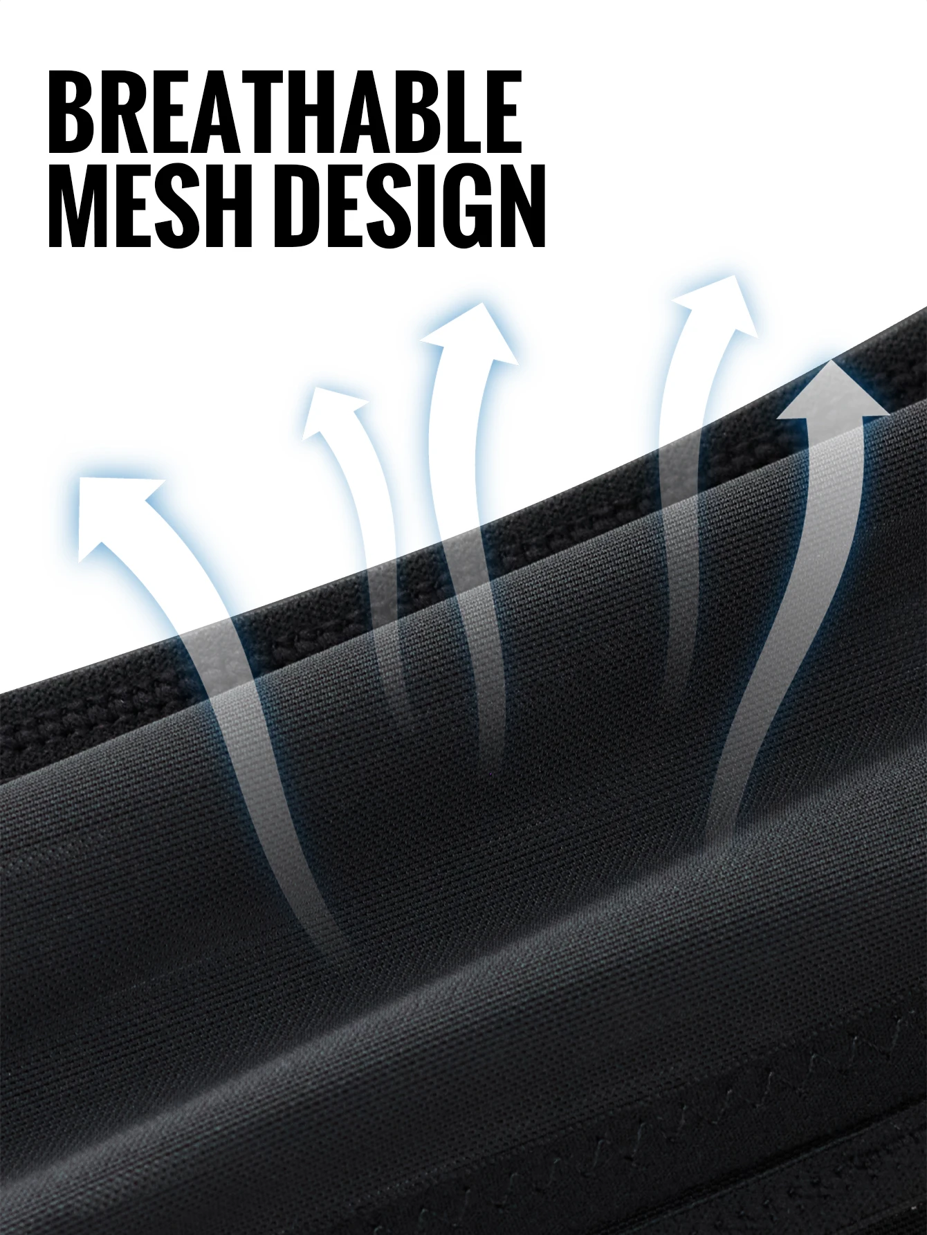 WRELS Elastischer Outdoor-Laufgürtel für Damen und Herren, Schlanke Sporttasche, Unsichtbare Hüfttasche, Leichter Fitness-Gürtel – Detail 10